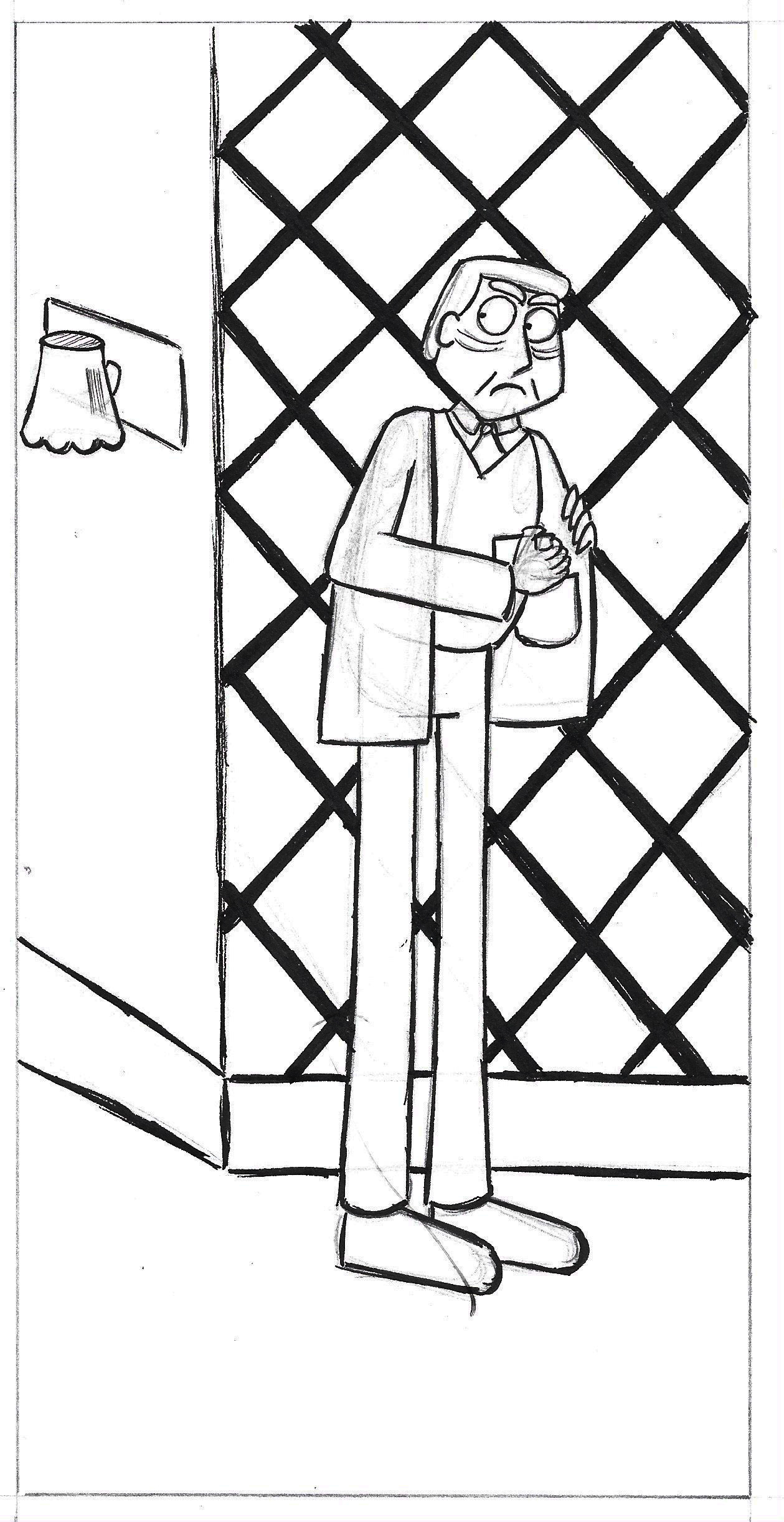 Edward Masterman (evil) (lineart)