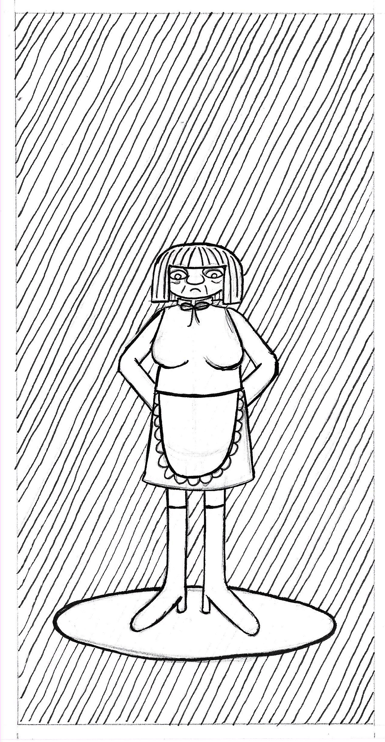 Hildegarde Schmidt (good) (lineart)