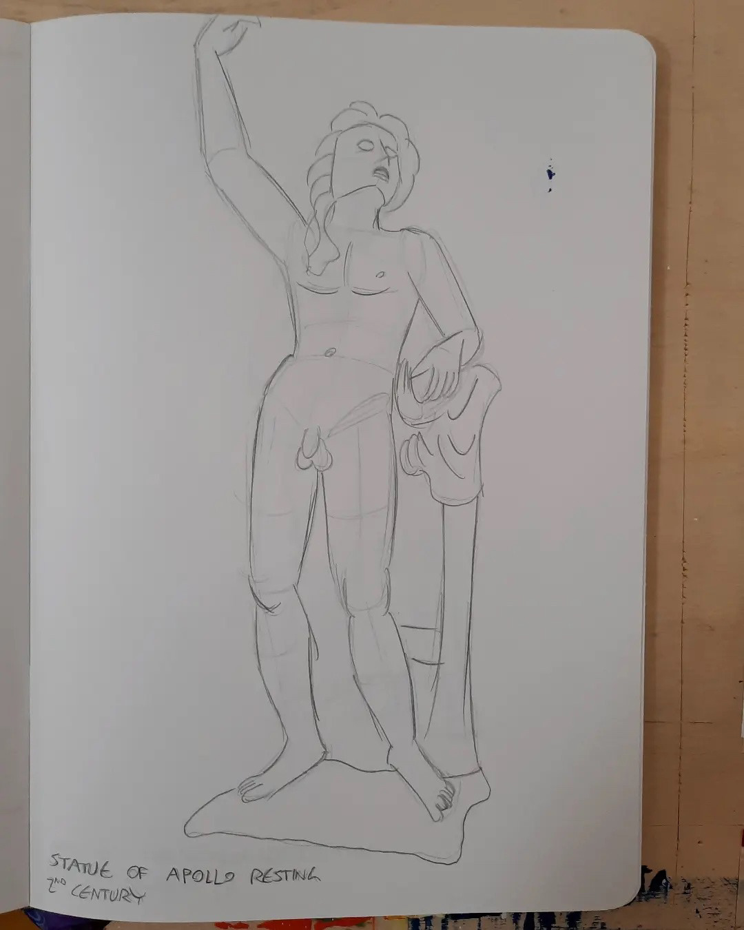 Apollo (traditional sketch)