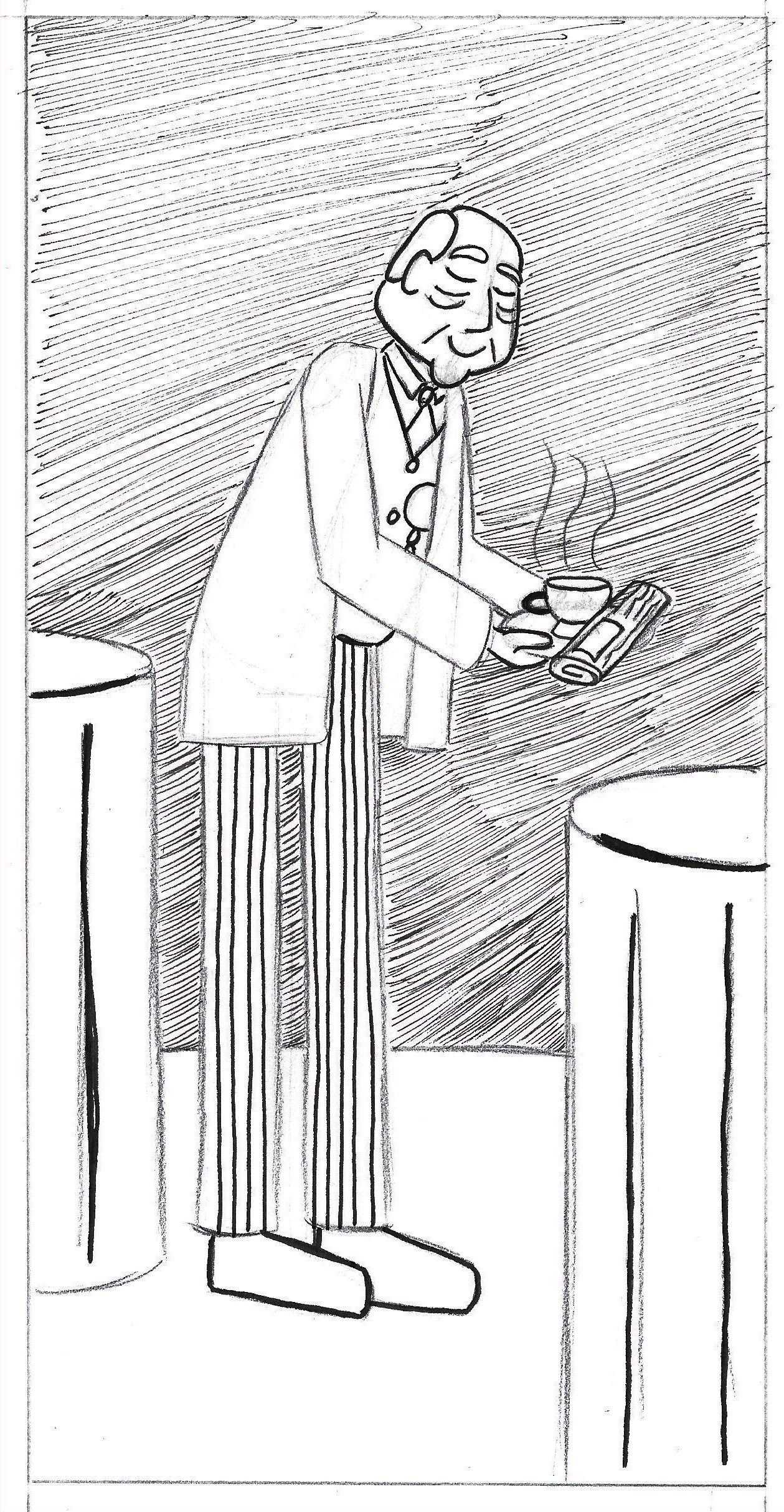 Edward Masterman (good) (lineart)