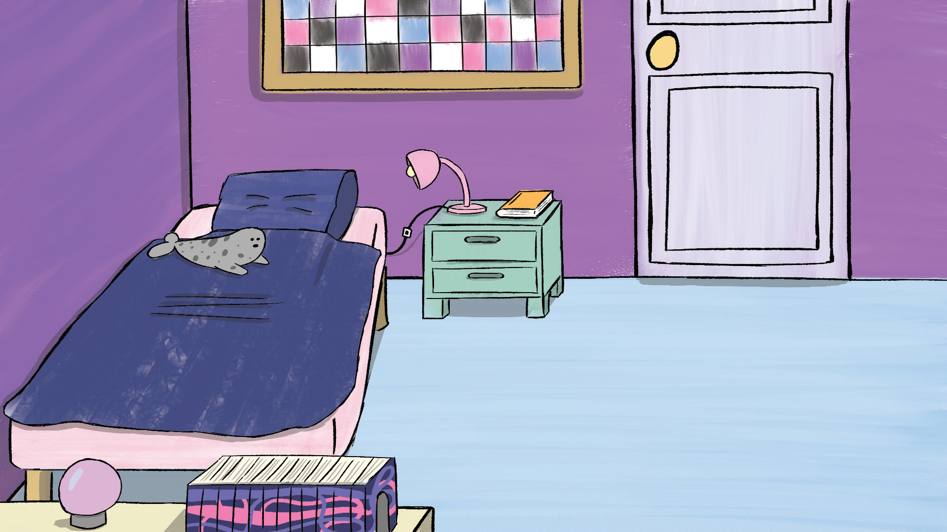 Background of the Chameleon´s room (discarded)