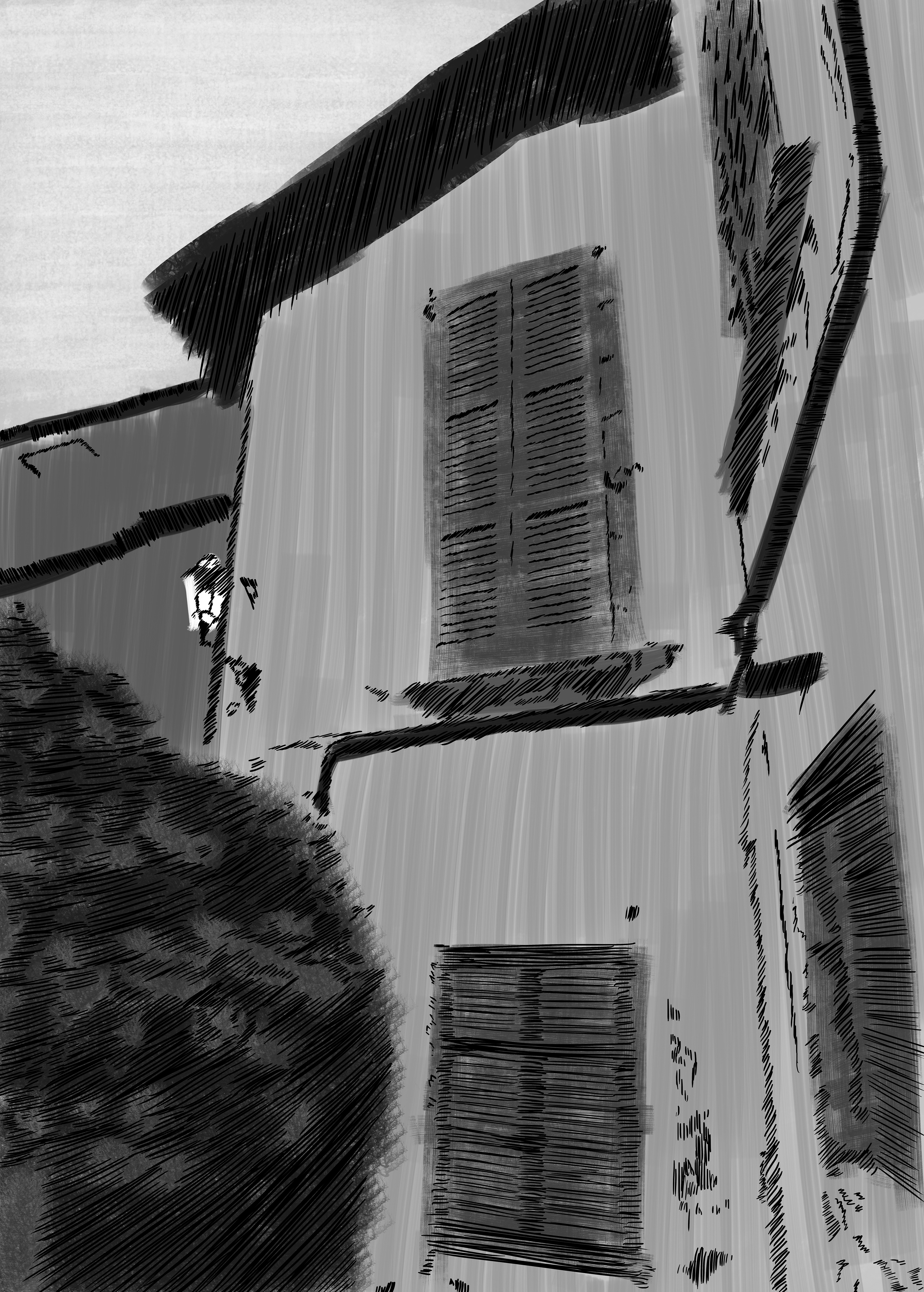 Isola Bella (b/w)