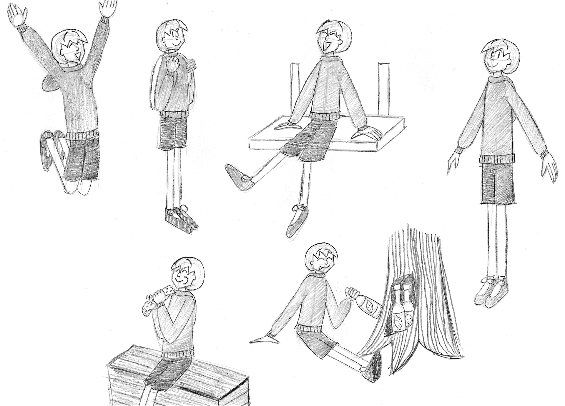 Tommi Exploration Sketches