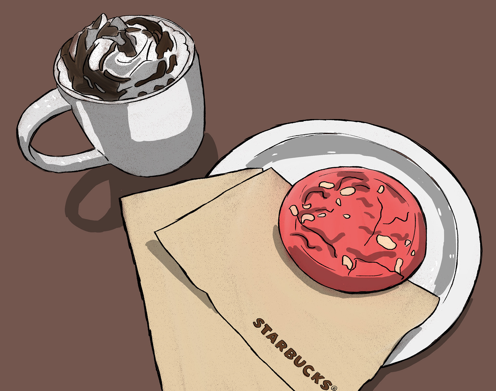 Hot Chocolate and Cookie (final)