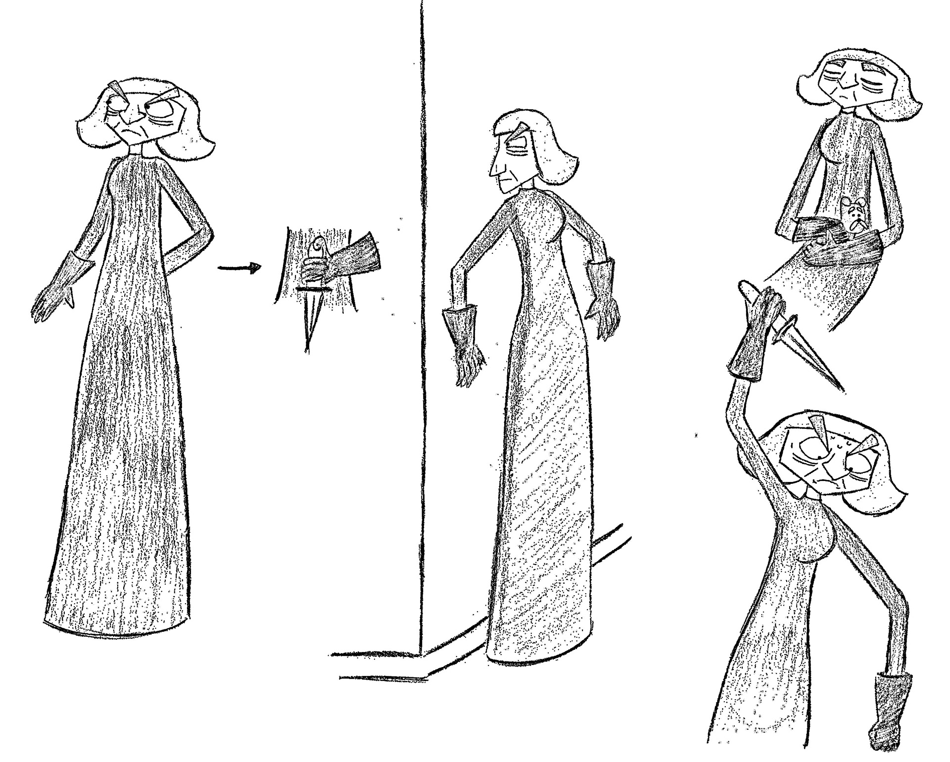 Princess Dragomiroff (model sheet)