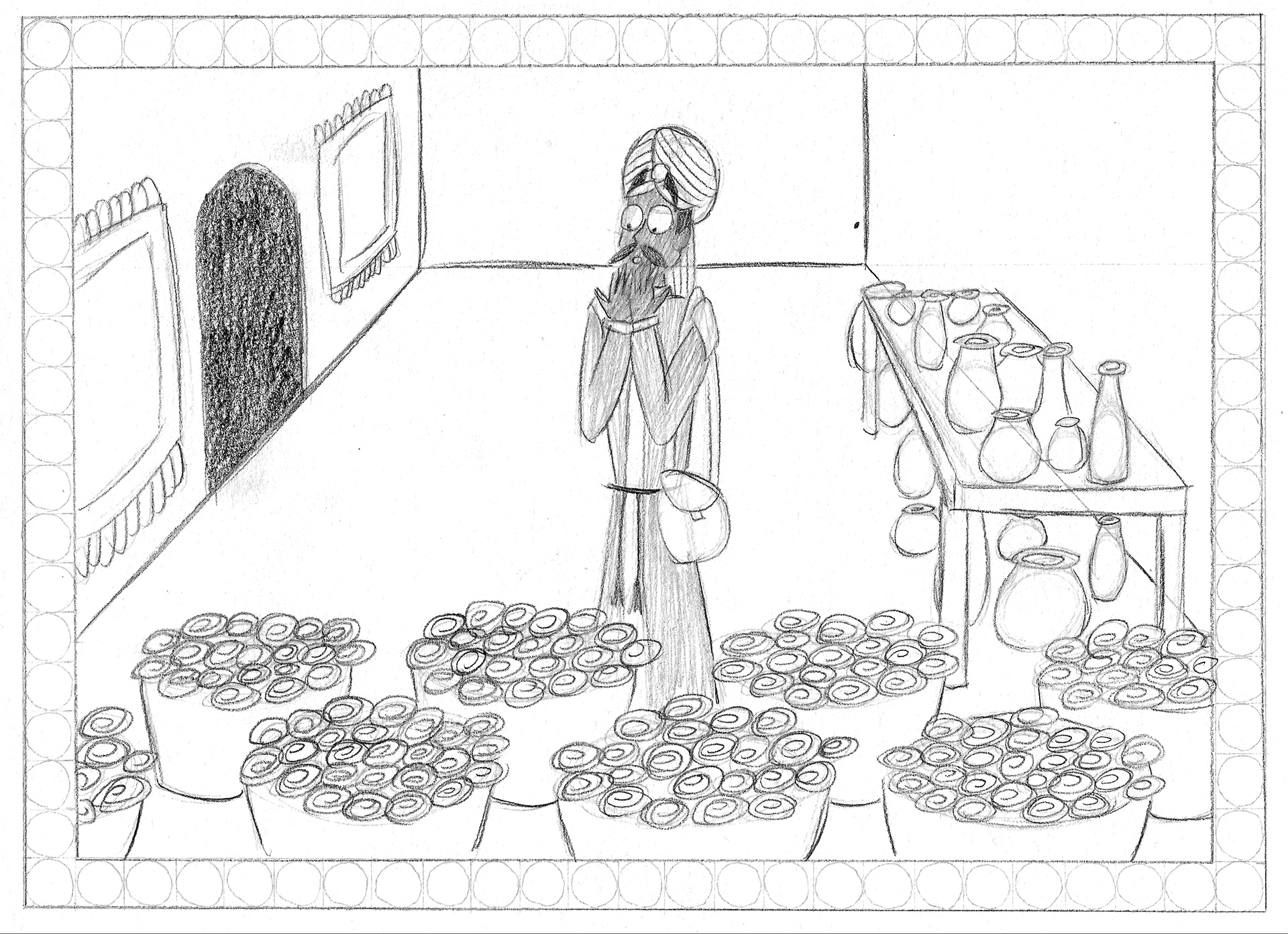 Rose Shop Sketch