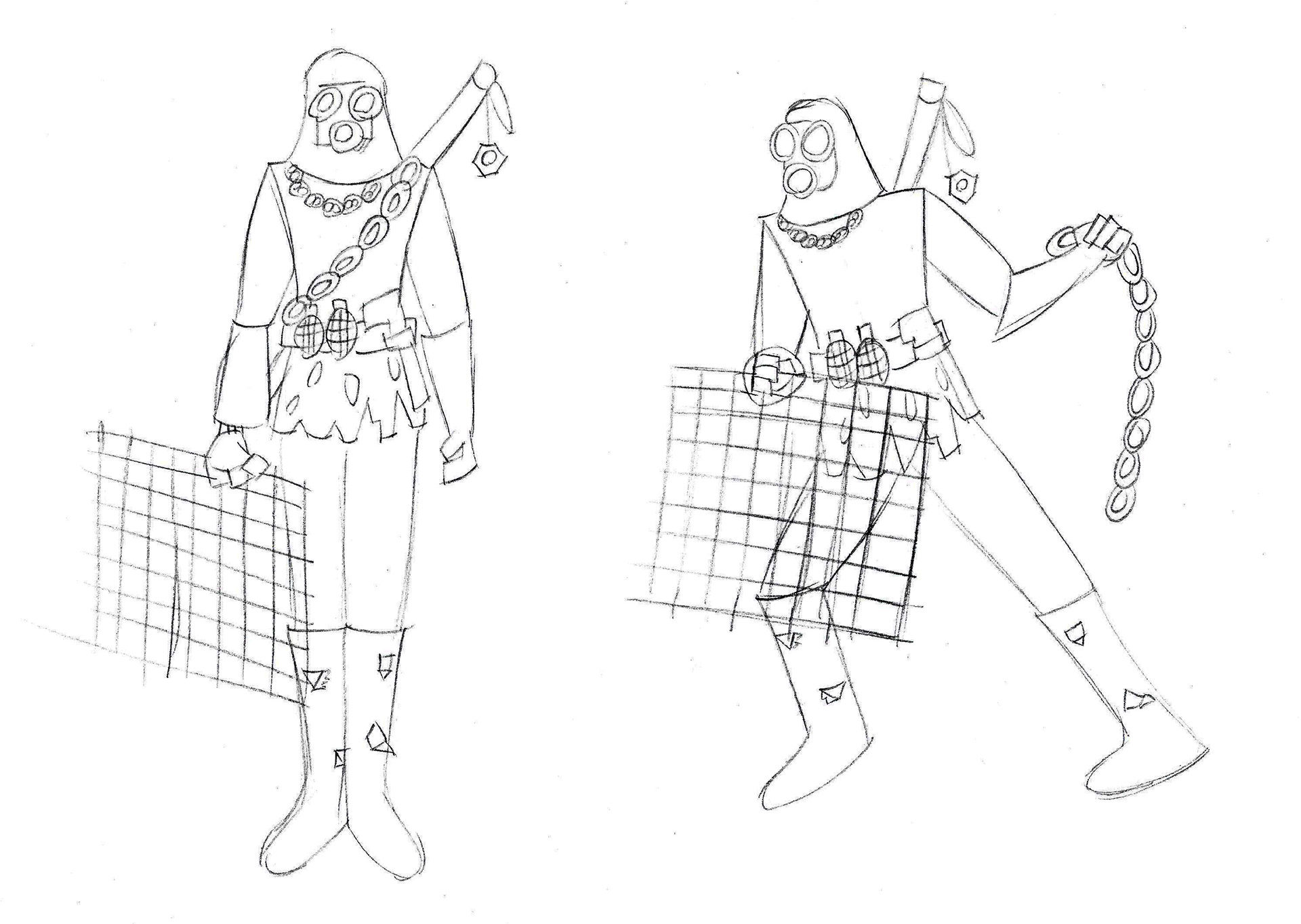 Exploration sketches