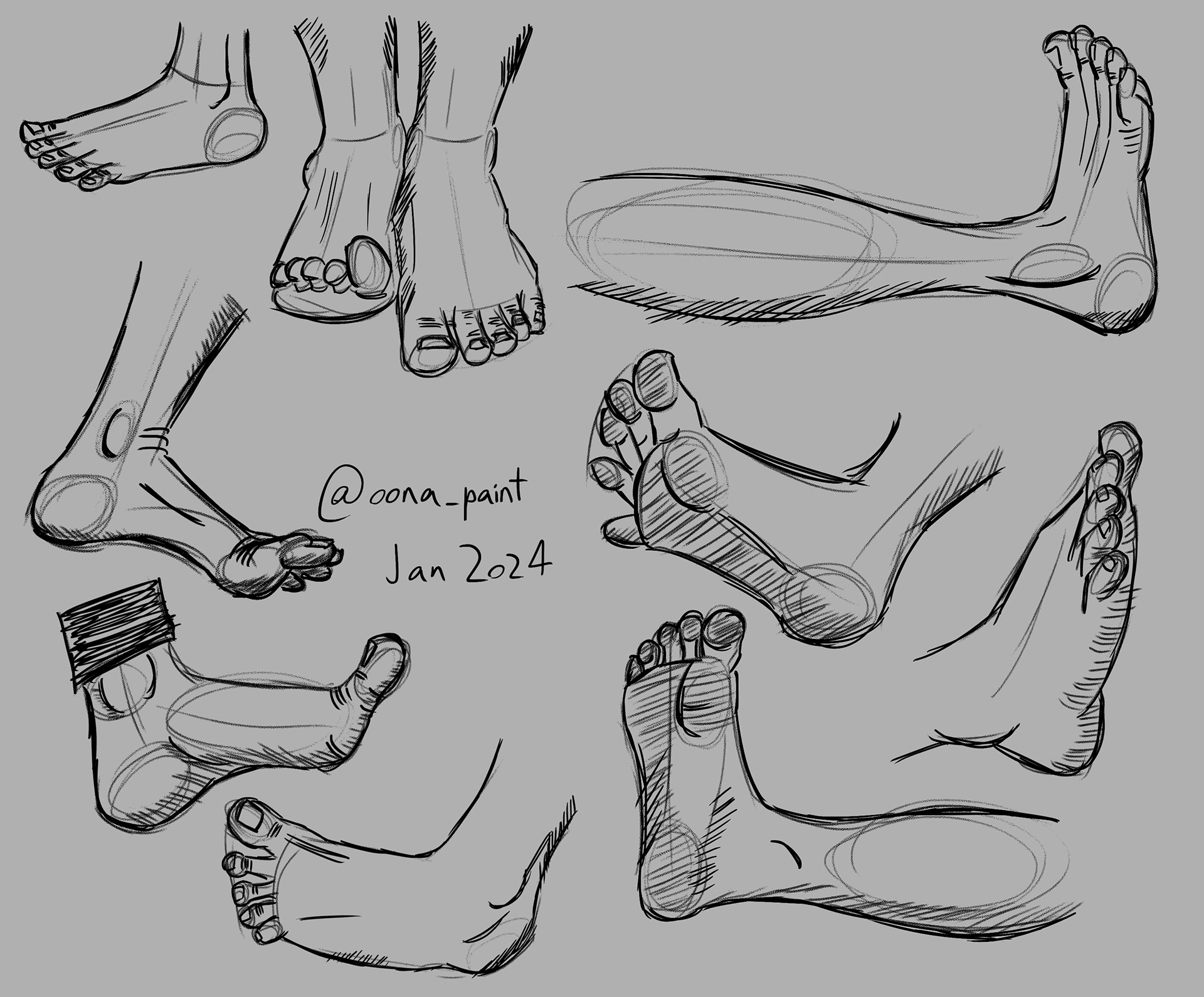 5 min/foot