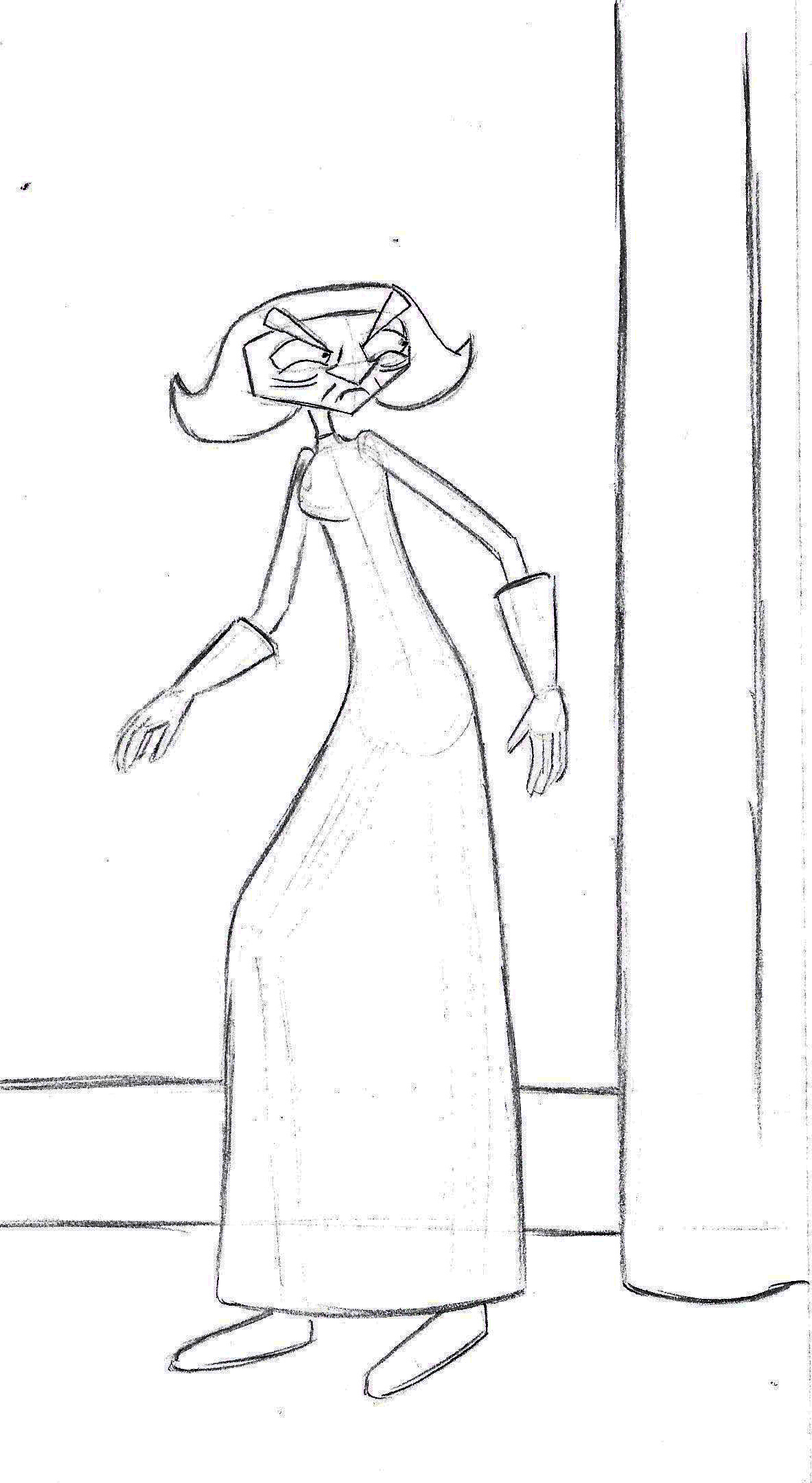 Princess Dragomiroff (evil) (sketch)