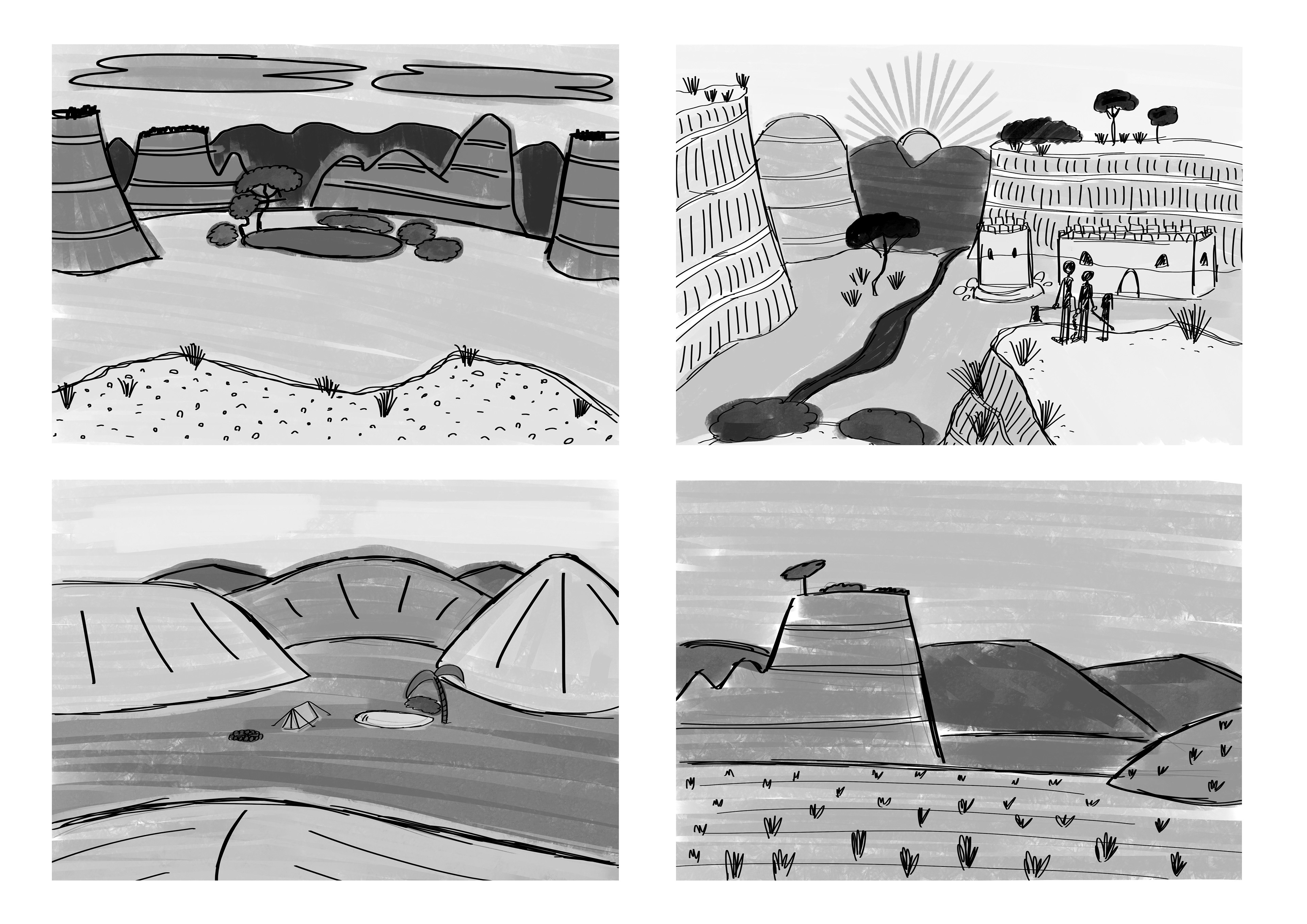 Desert Scene (thumbnails)