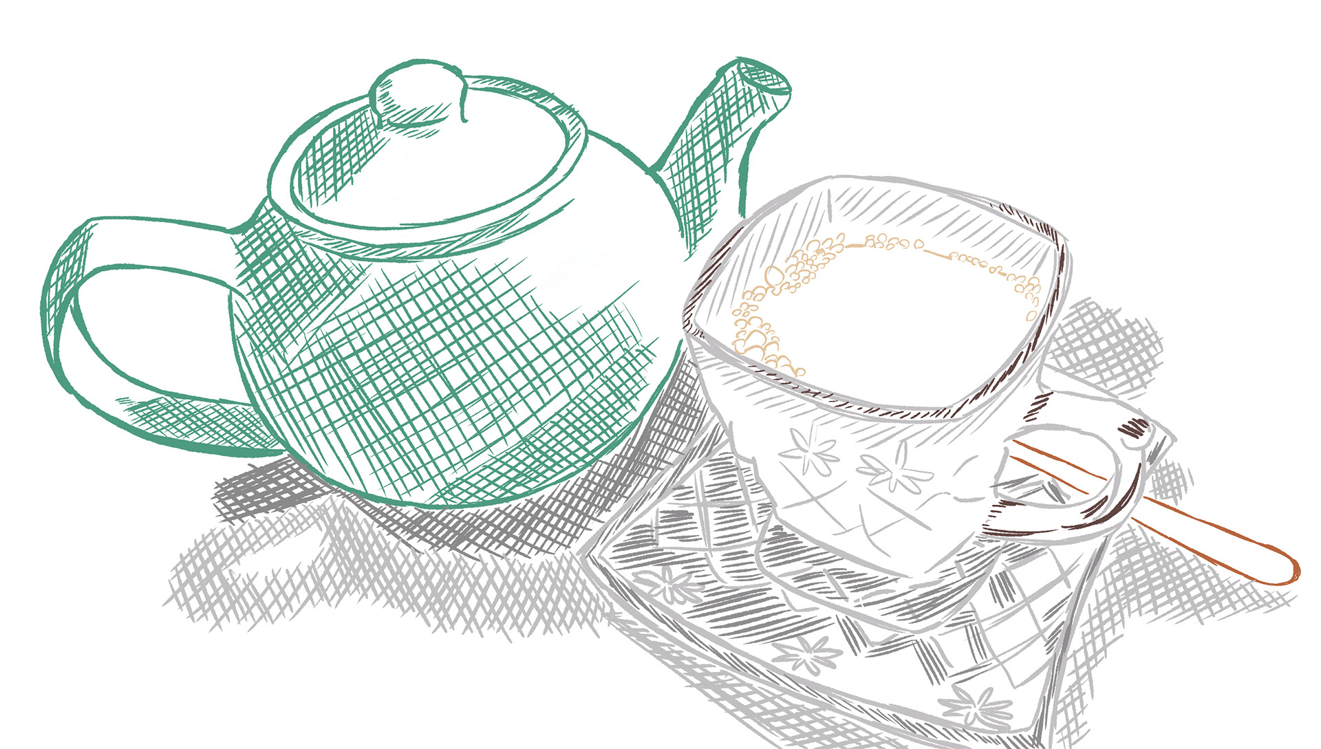 Tea (lineart)