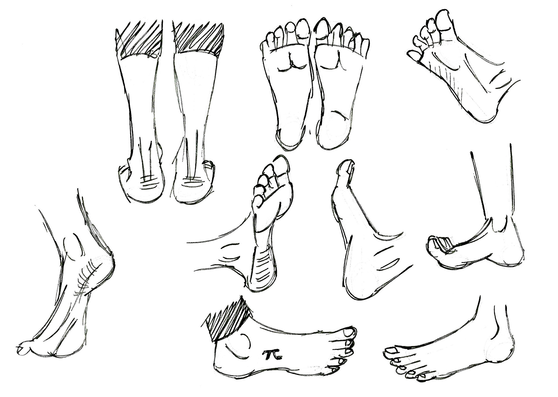 2 min/foot
