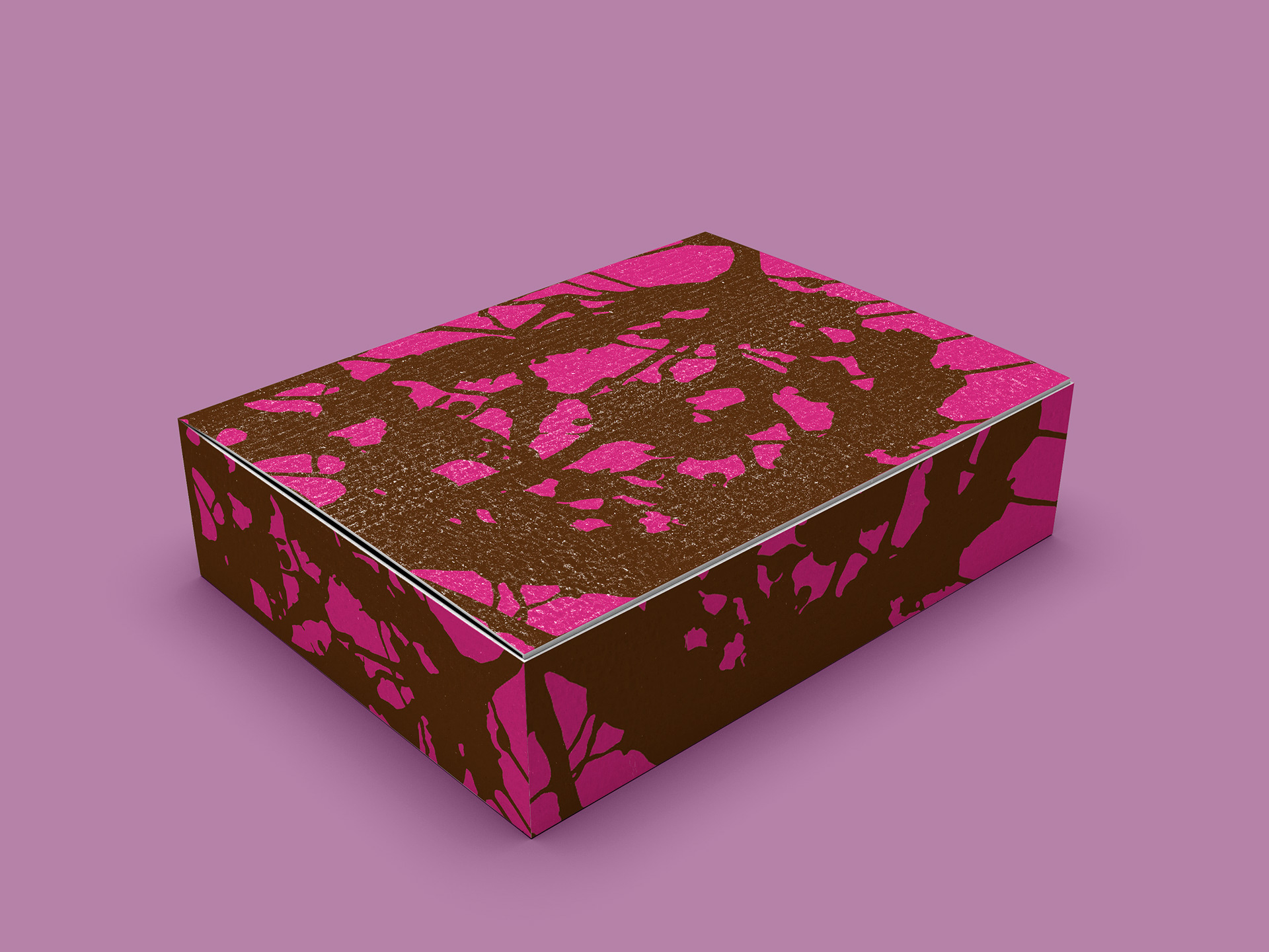 Splash design 8 applied on box