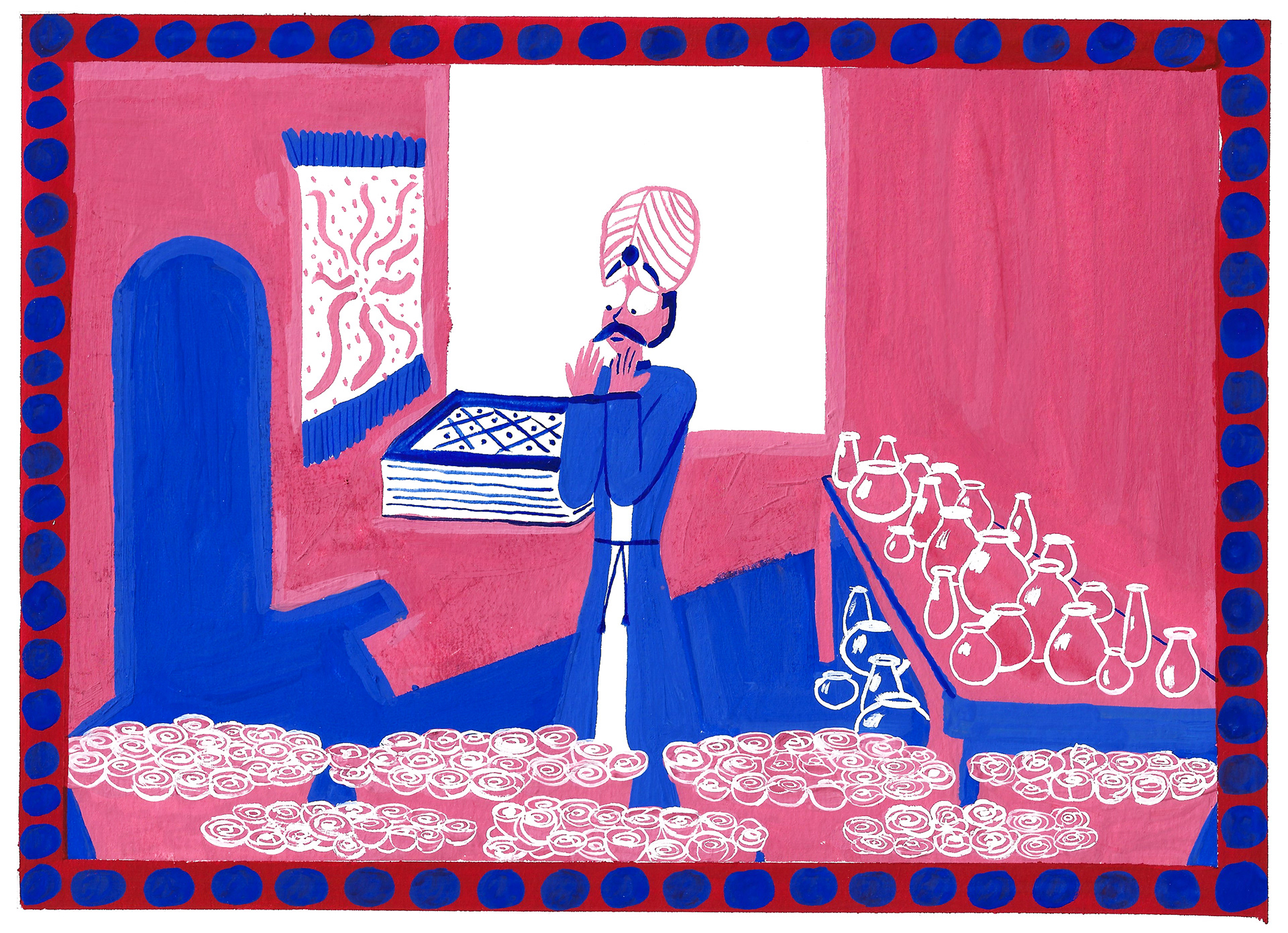 Rose Shop Final Painting