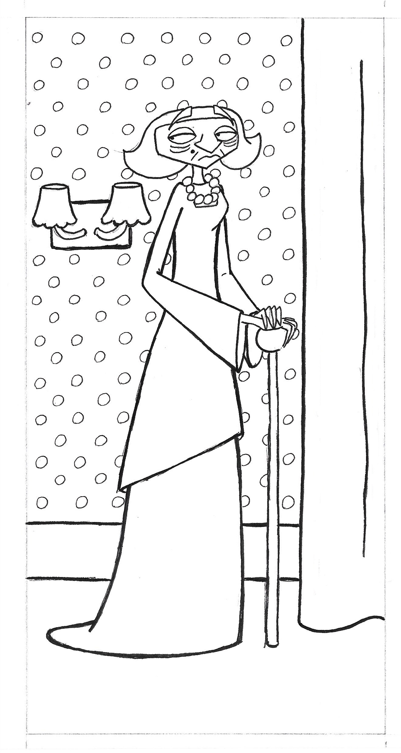 Princess Dragomiroff (good) (lineart)