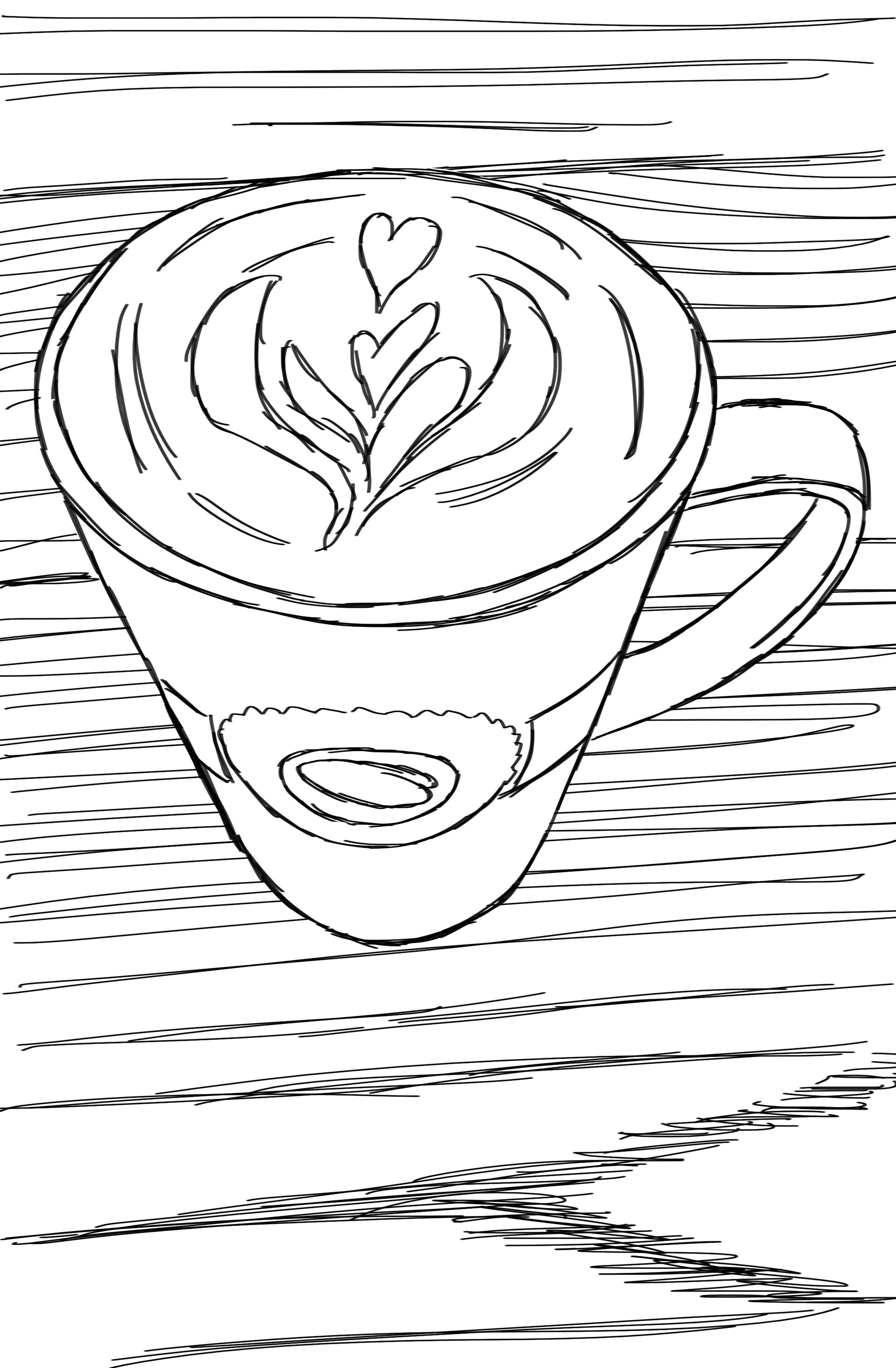 Flat White (lineart)