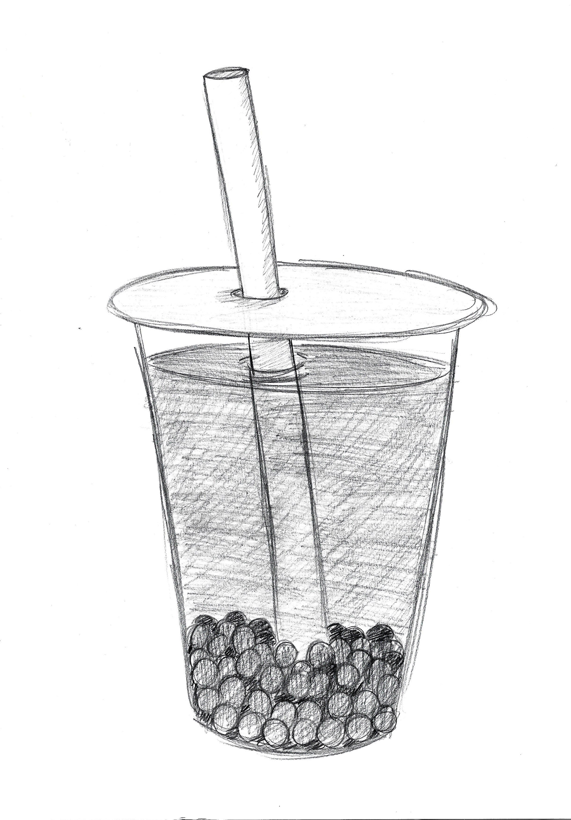 Sketch with graphite pencils