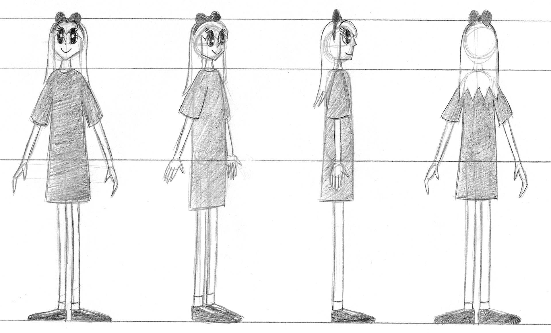 Annika Model Sheet