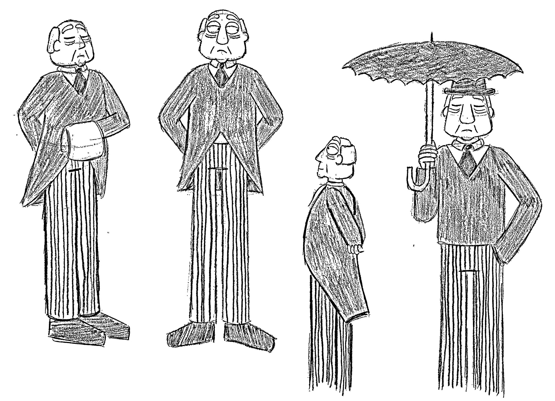 Edward Masterman (model sheet)