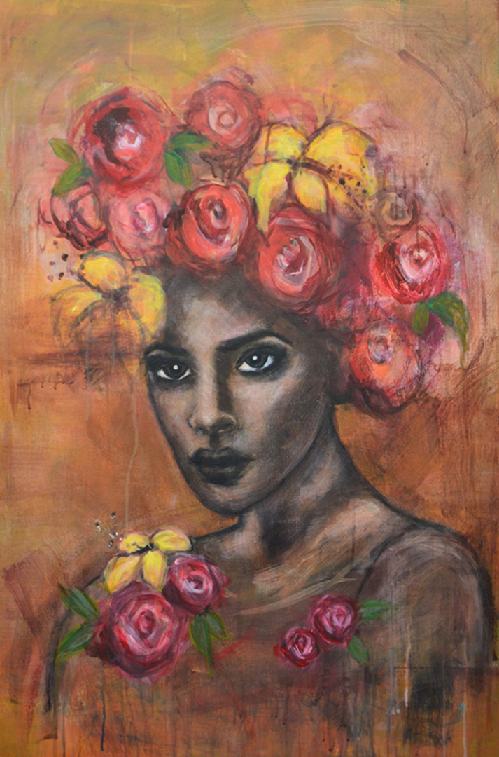 Acrylic Painting for Rose Apt