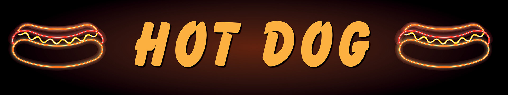 Hot Dog Sign