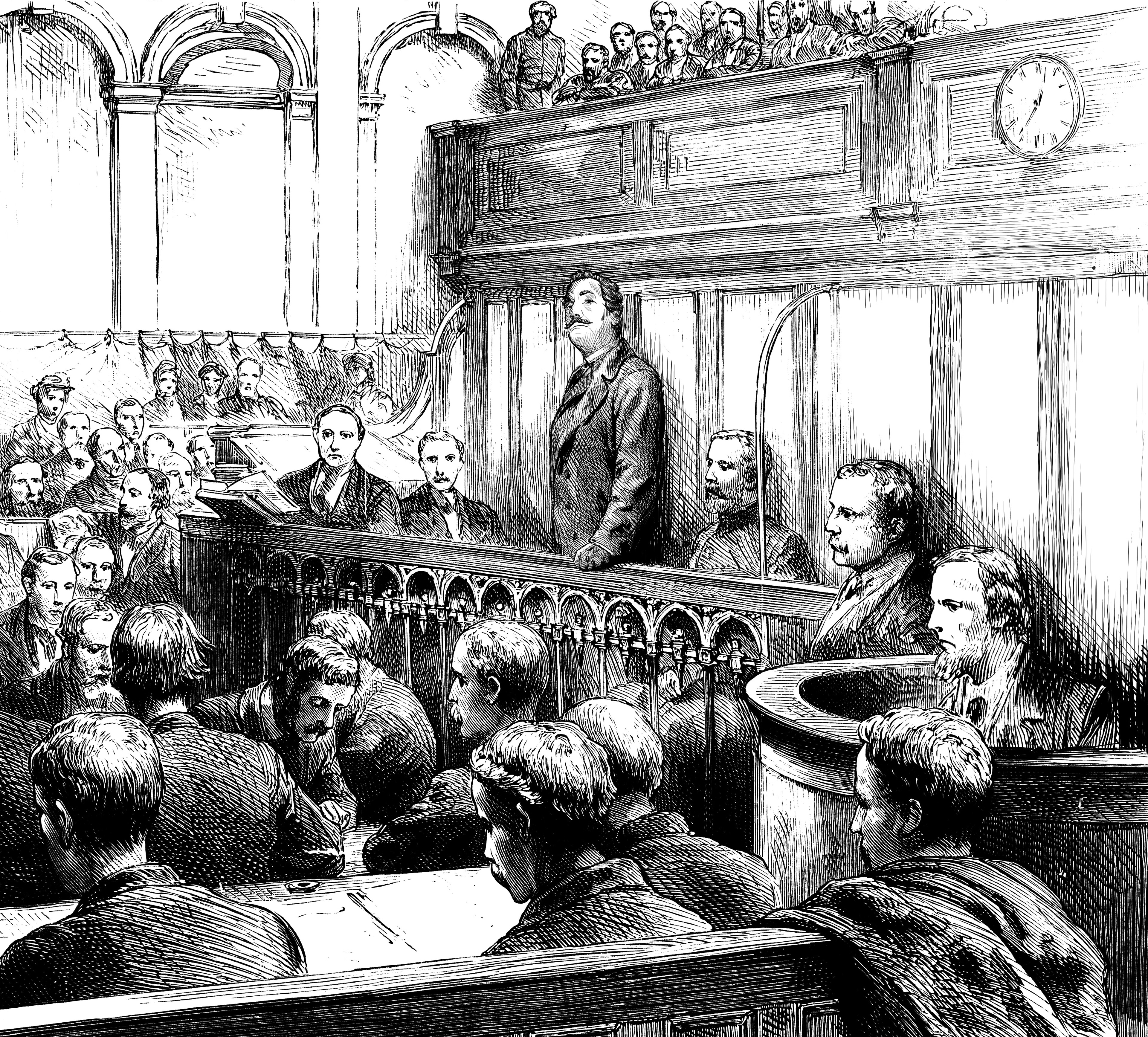 Illustration of 'Charles McIntyre' on trial