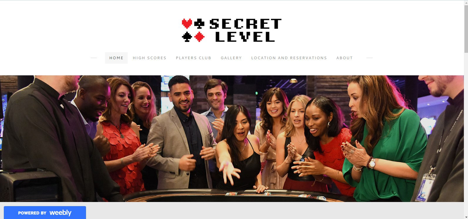Website Screen Grabs - Home Page