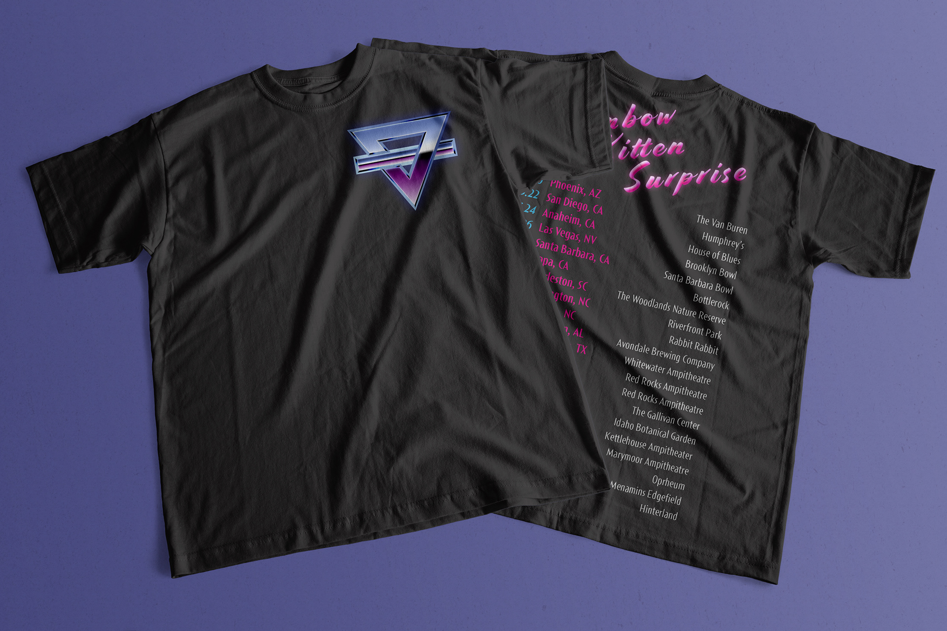 Tour T-Shirt (Mockup designed by Graphiceroco - Freepik.com)