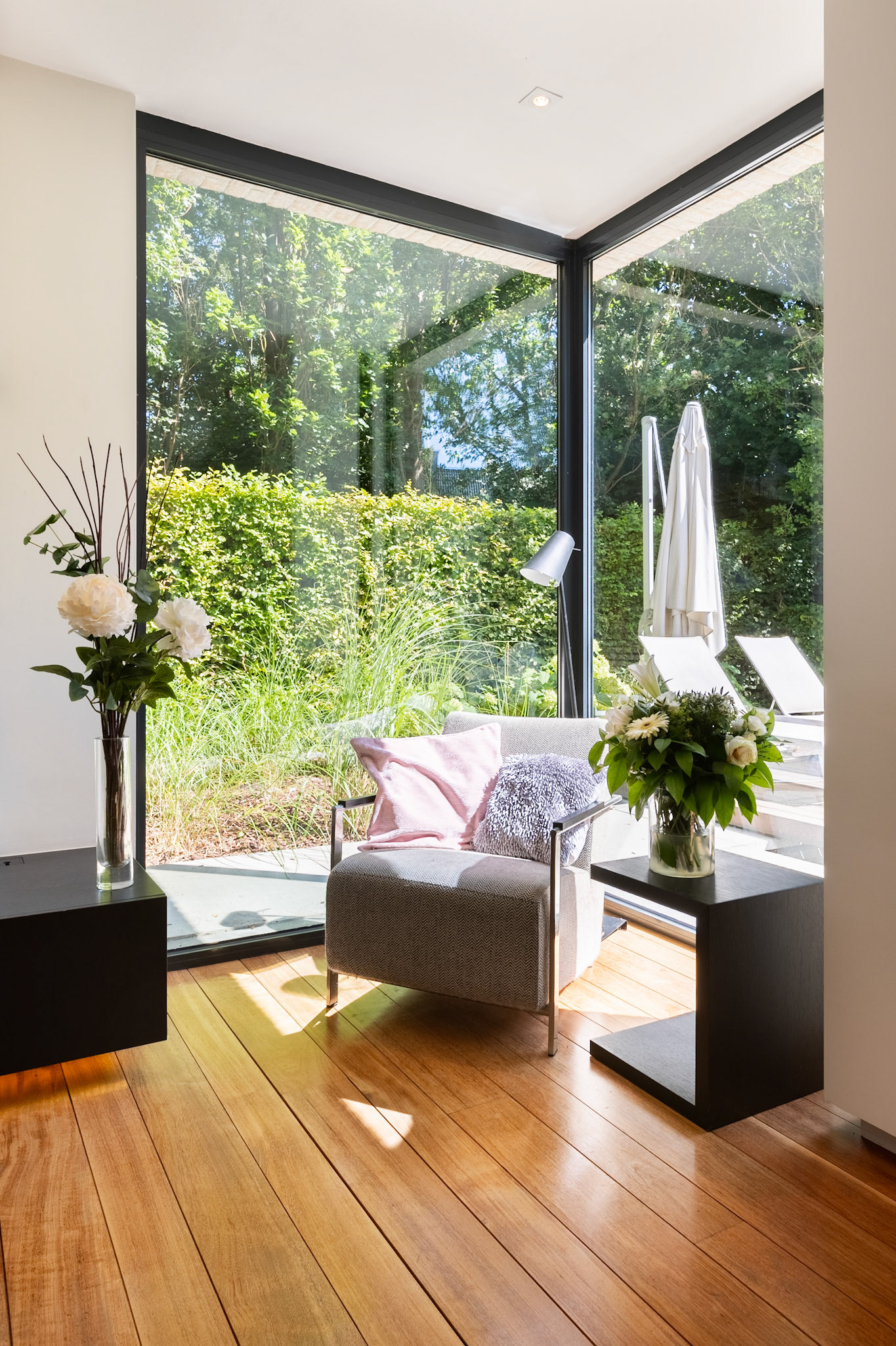 Zithoek, living, interieur, vastgoed