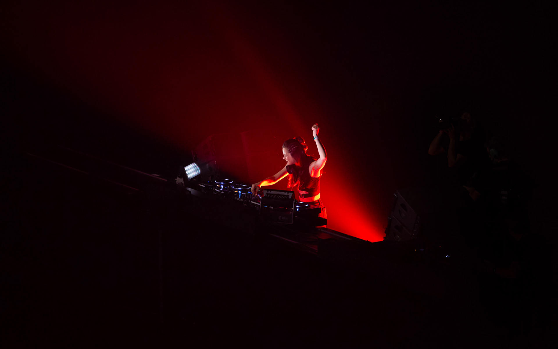 Het was heel charmant om te zien hoe Amber onder de indruk was van het publiek. Wederzijds mag ik veronderstellen.