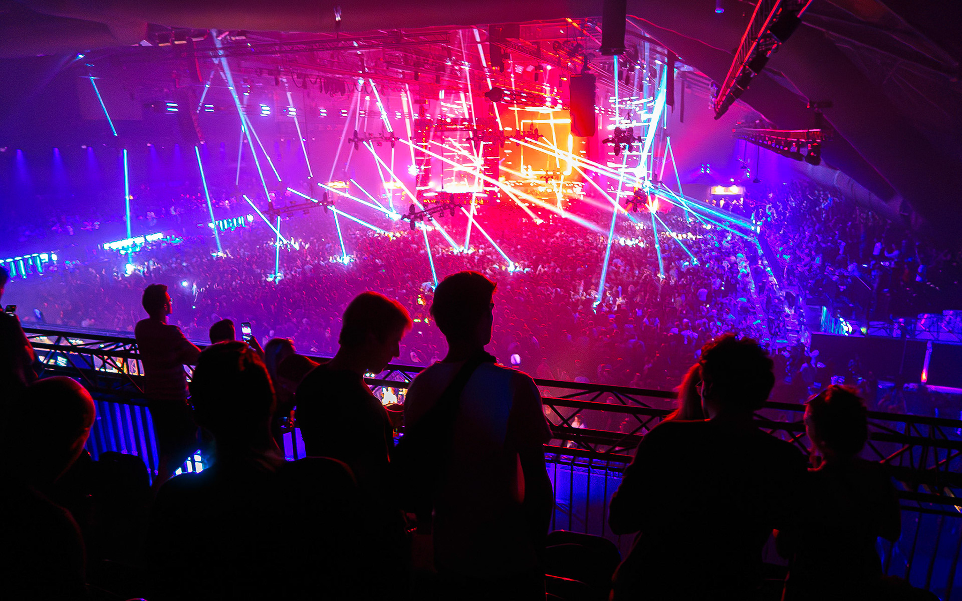 Indrukwekkende visuals op Rave Rebels. Dat op zich was al amusant.