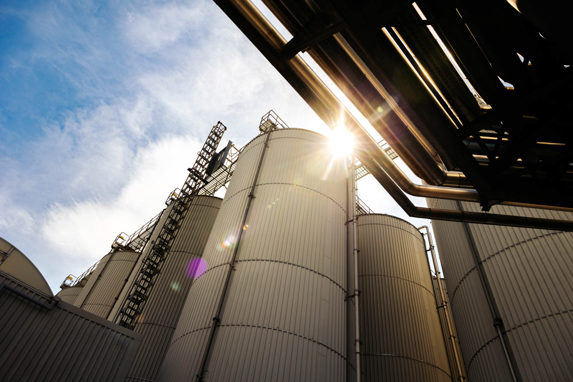 Koole Fuel Terminal Rotterdam  - Industriële fotografie Jesse Kraal