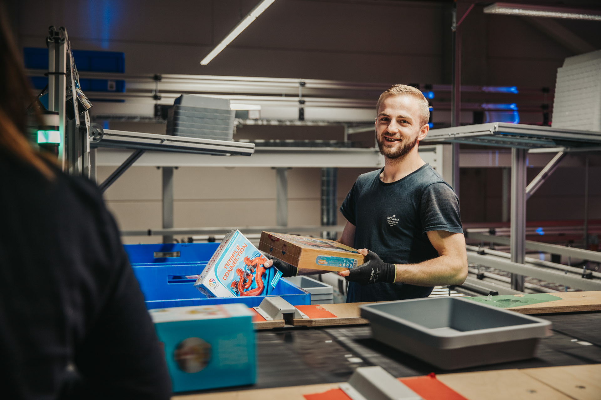 Poolse medewerker van Bol.com fulfilment Waalwijk