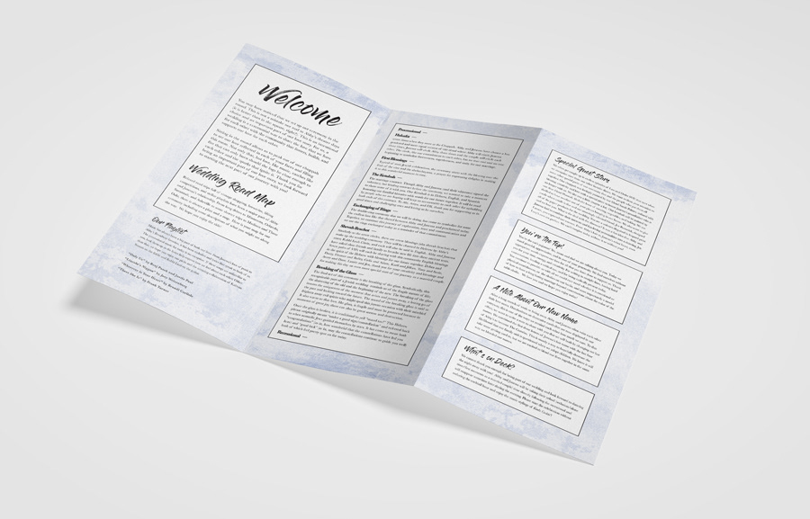 Wedding Program