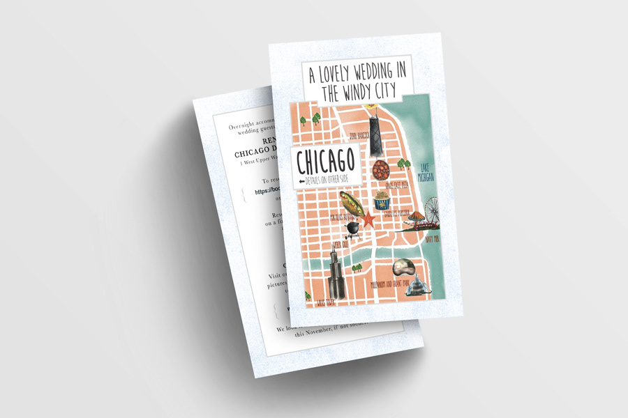 Wedding Information Card