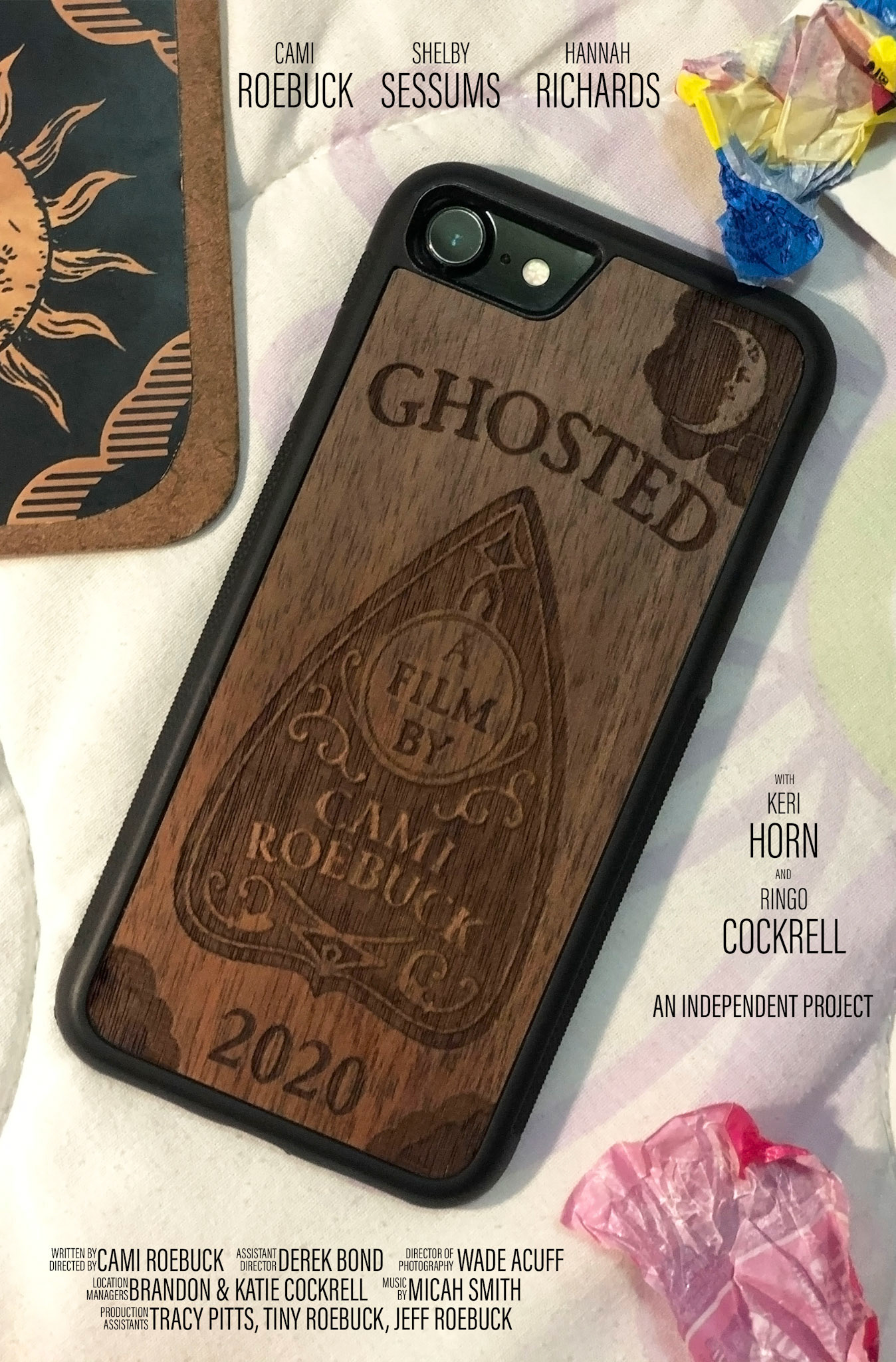 Cami Roebuck as Marie (also writer and director) in Ghosted. Coming out Fall 2020!