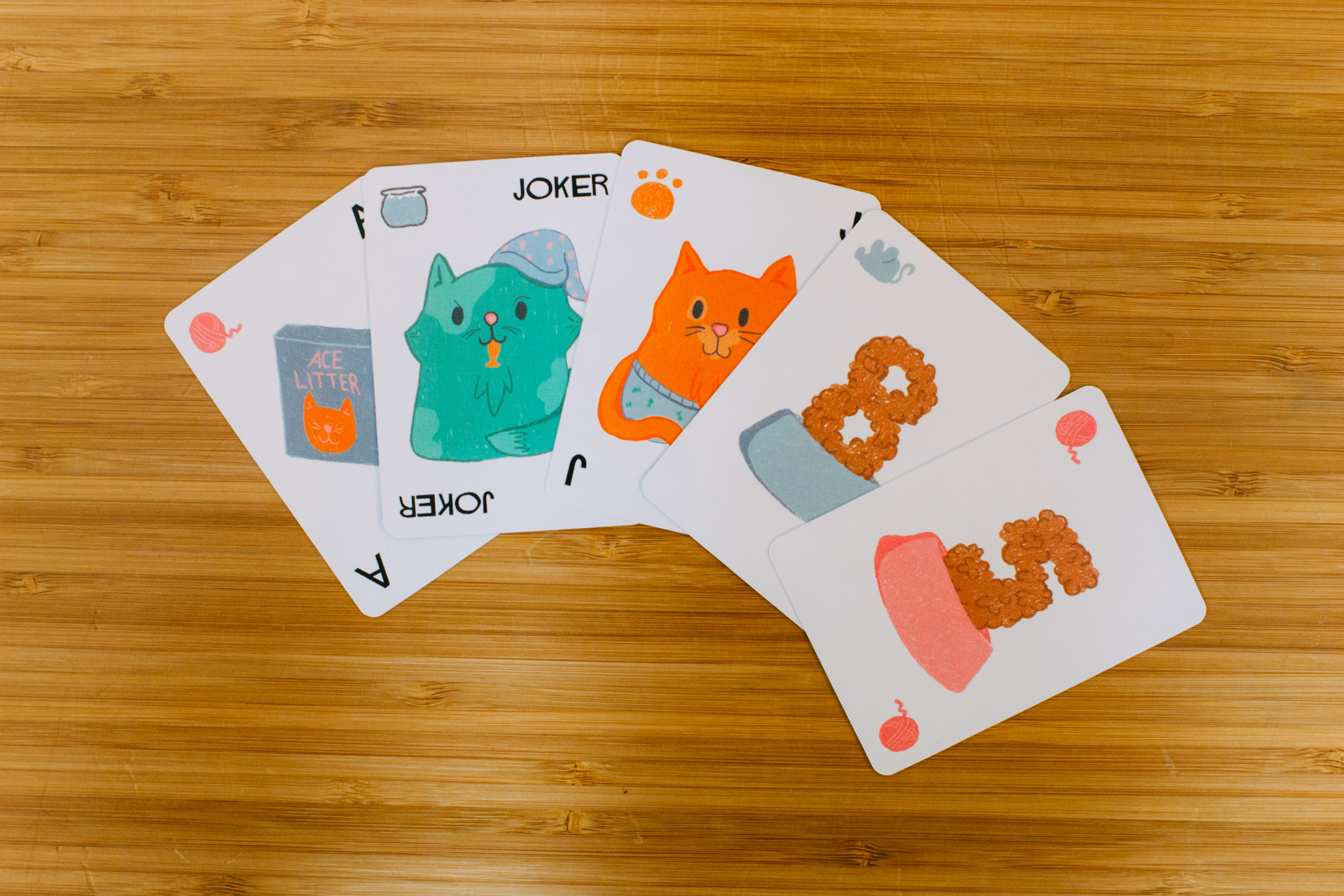 Wood Card Cats Pajamas