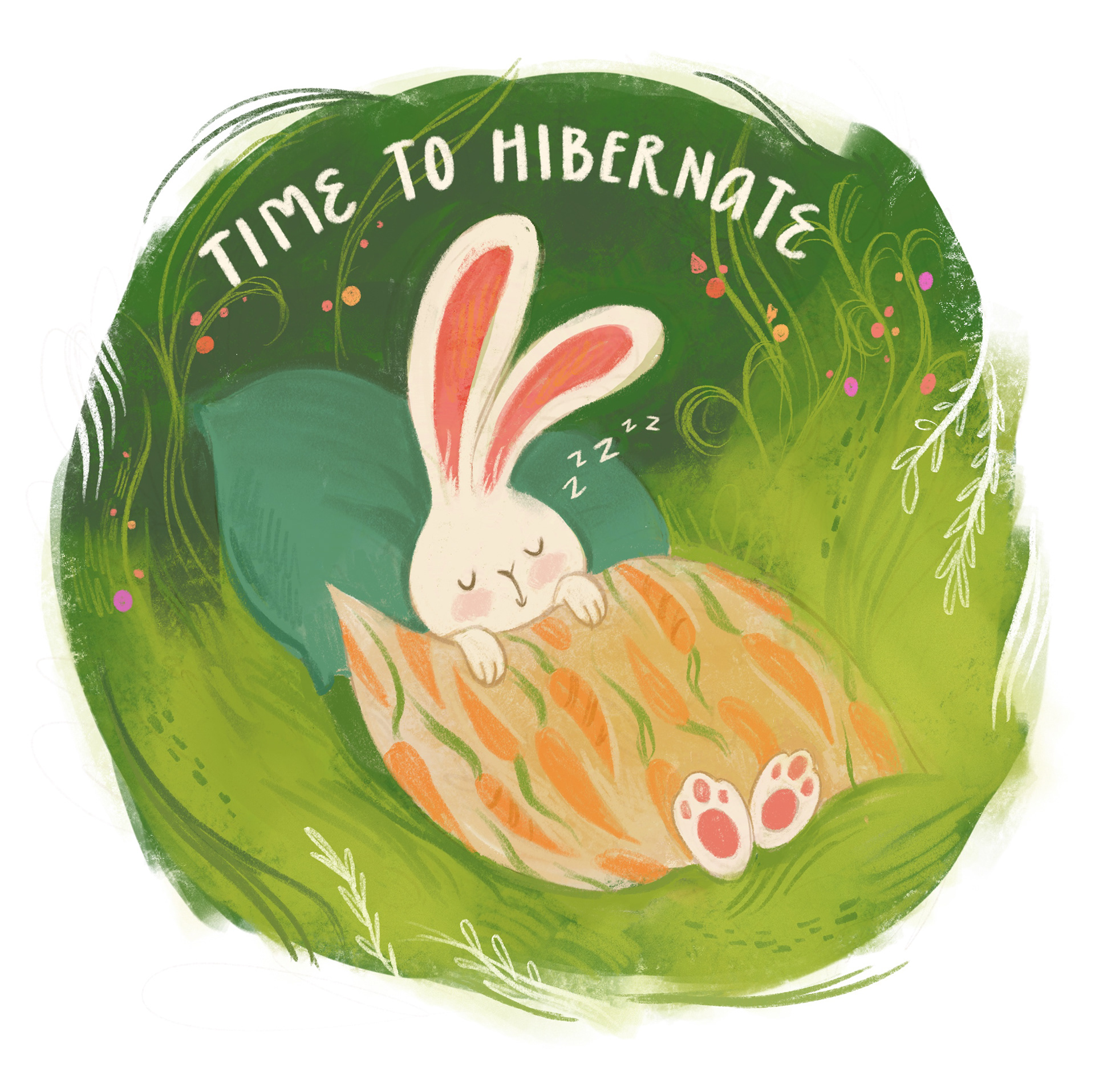 Time to Hibernate; Procreate 2023