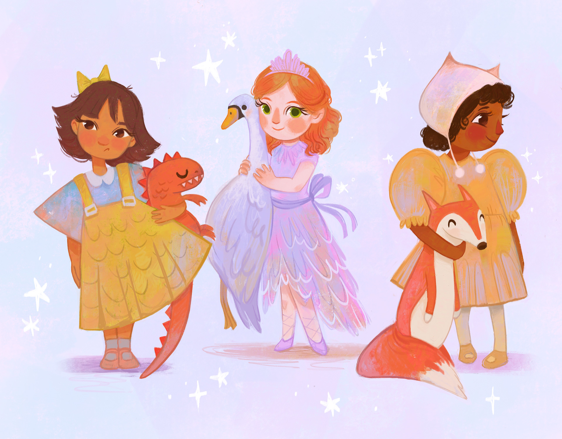 Kids' Fashion; Procreate 2022