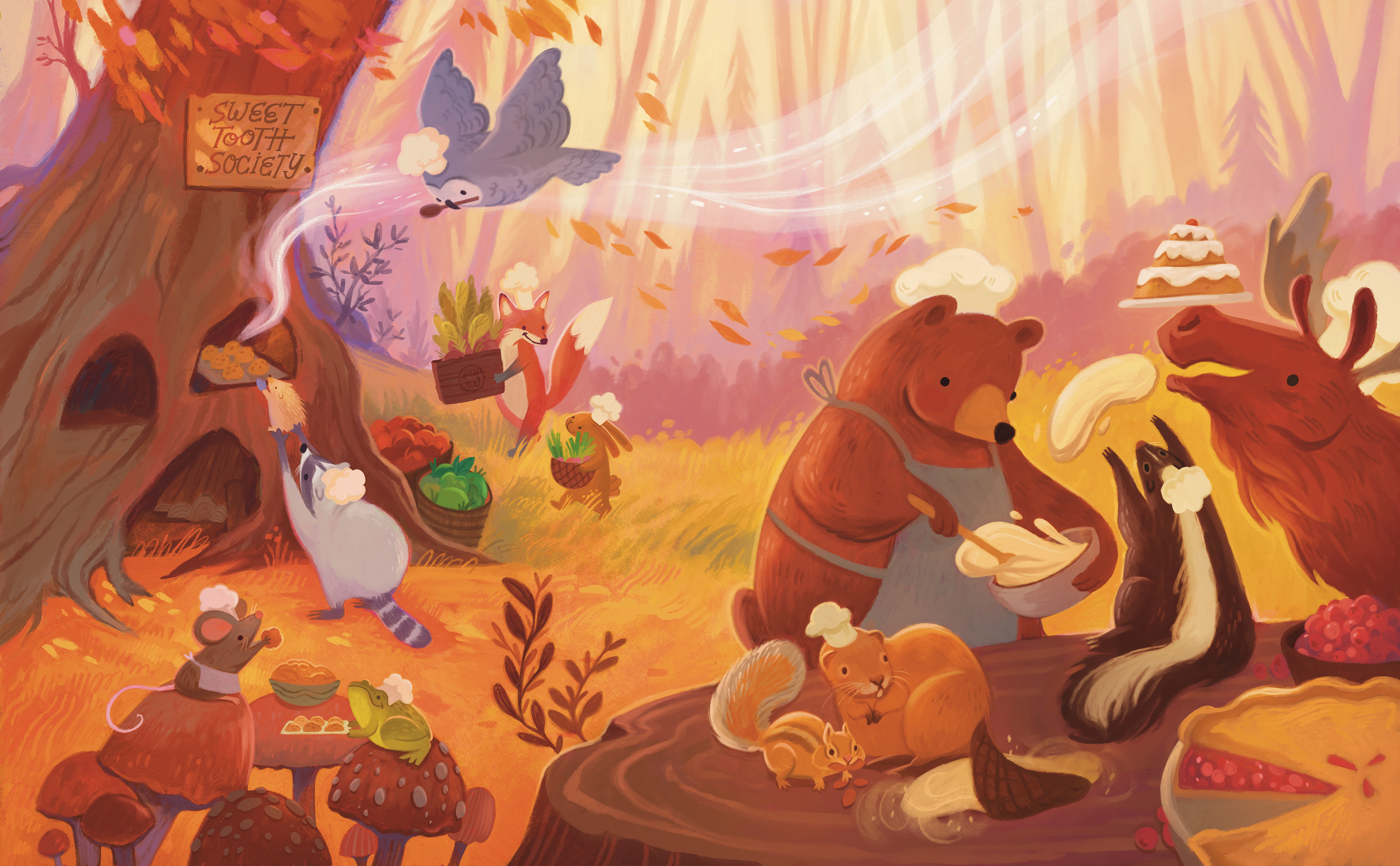 The Sweet Tooth Society; Procreate 2024