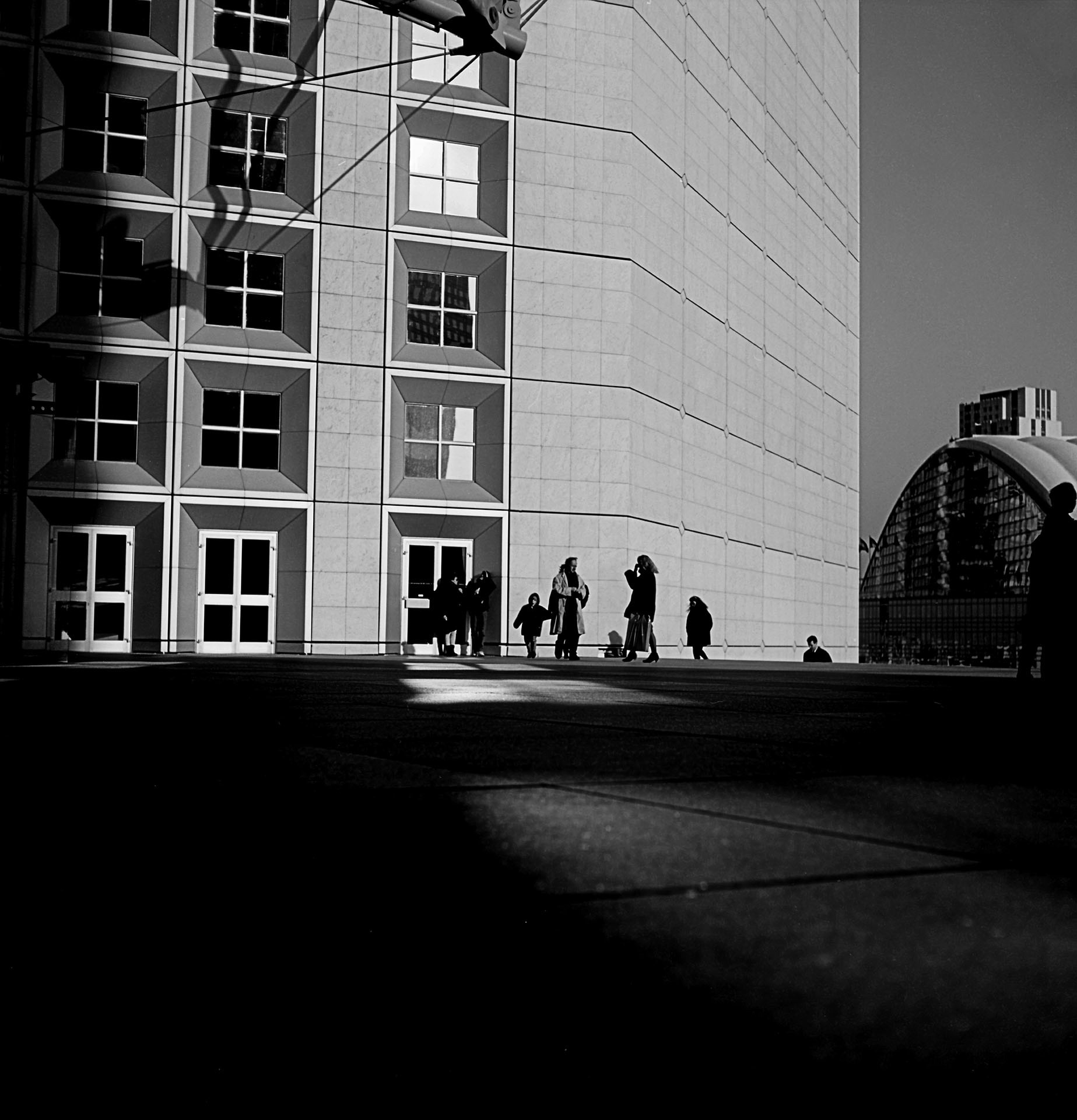 Grande Arche de la Defense, Puteaux, France - 1992