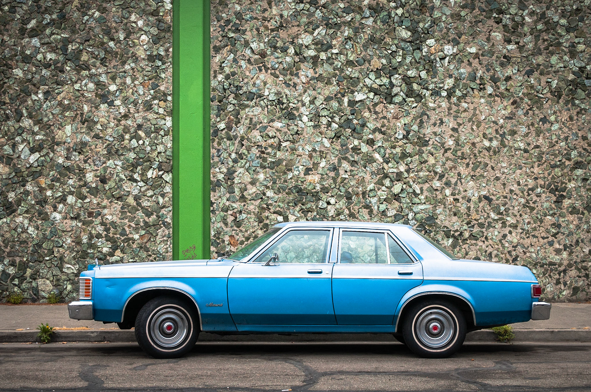 Seen during commute, Oakland CA 2010.