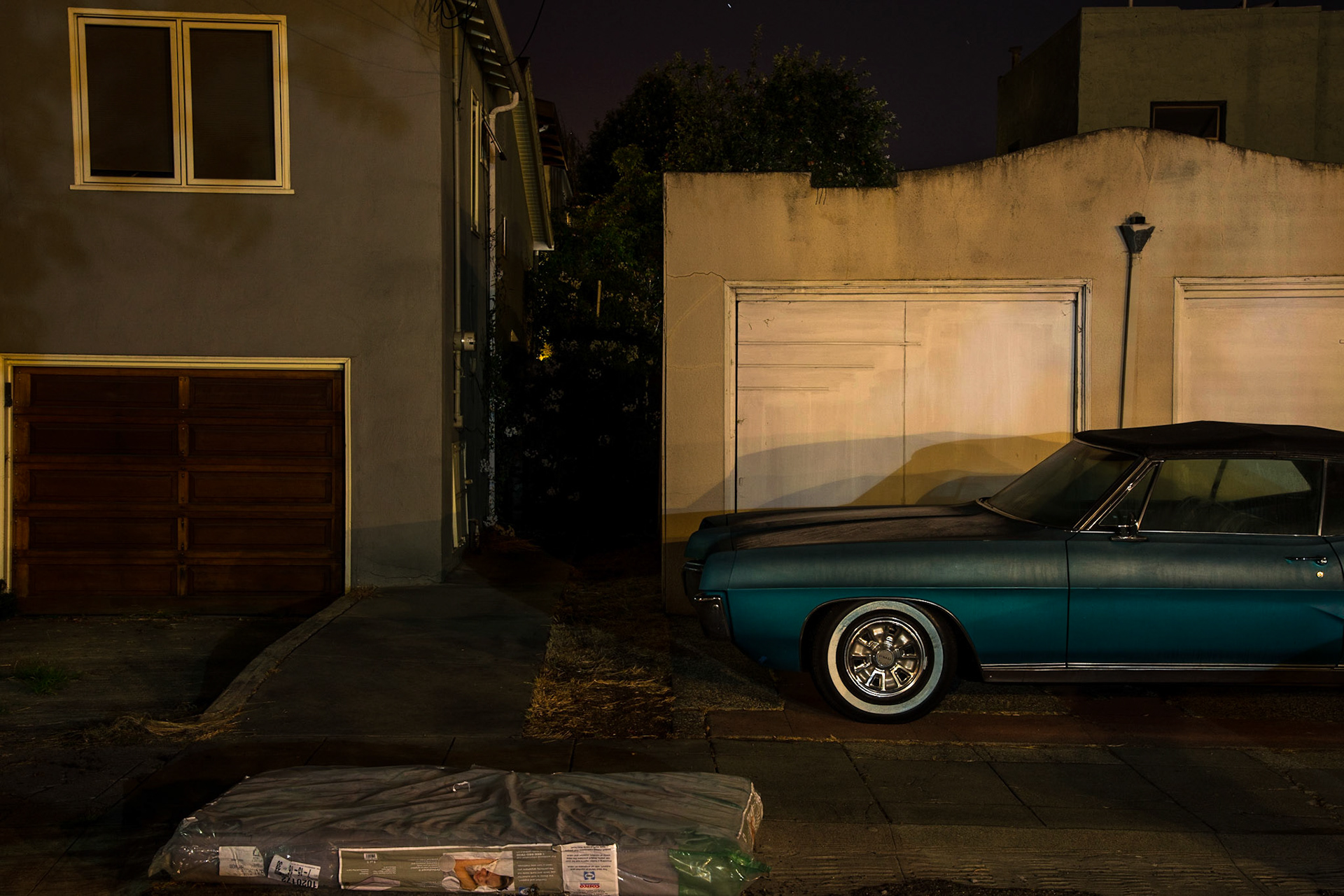 "Stannage Ave, 9:41 pm," Albany CA. July 2016