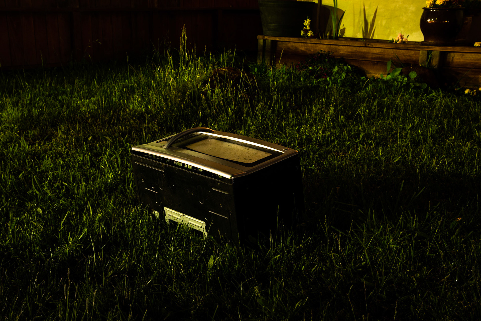 "Microwave Repose," Albany CA, April 2019