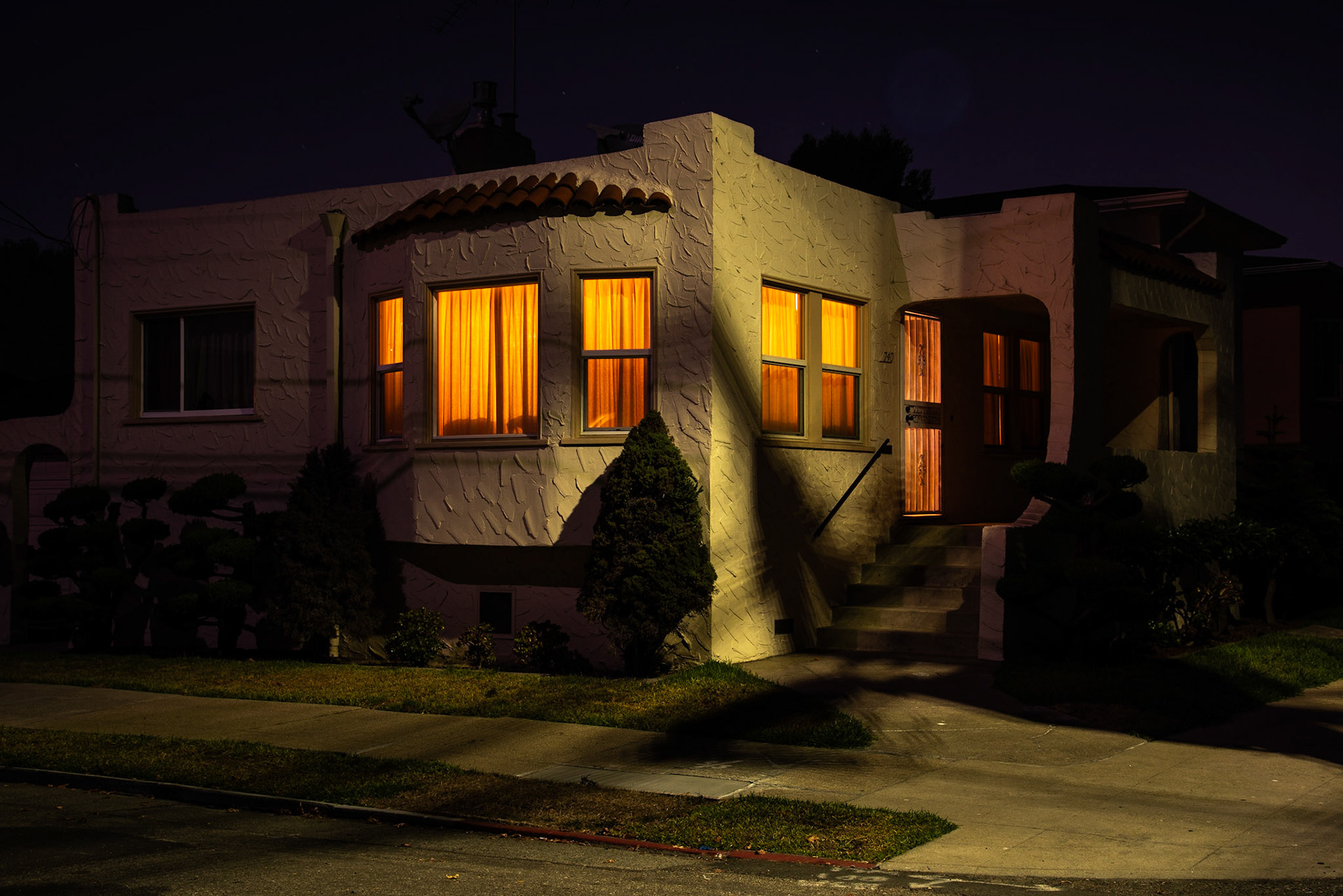 "Albany CA, 1:23 am," Albany CA, September 2019