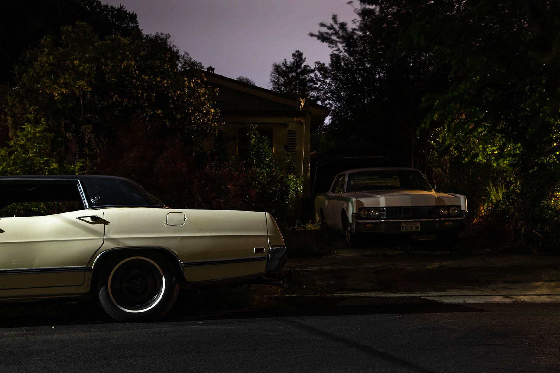 "Berkeley Park, 10:48 pm," Berkeley CA, July 2018