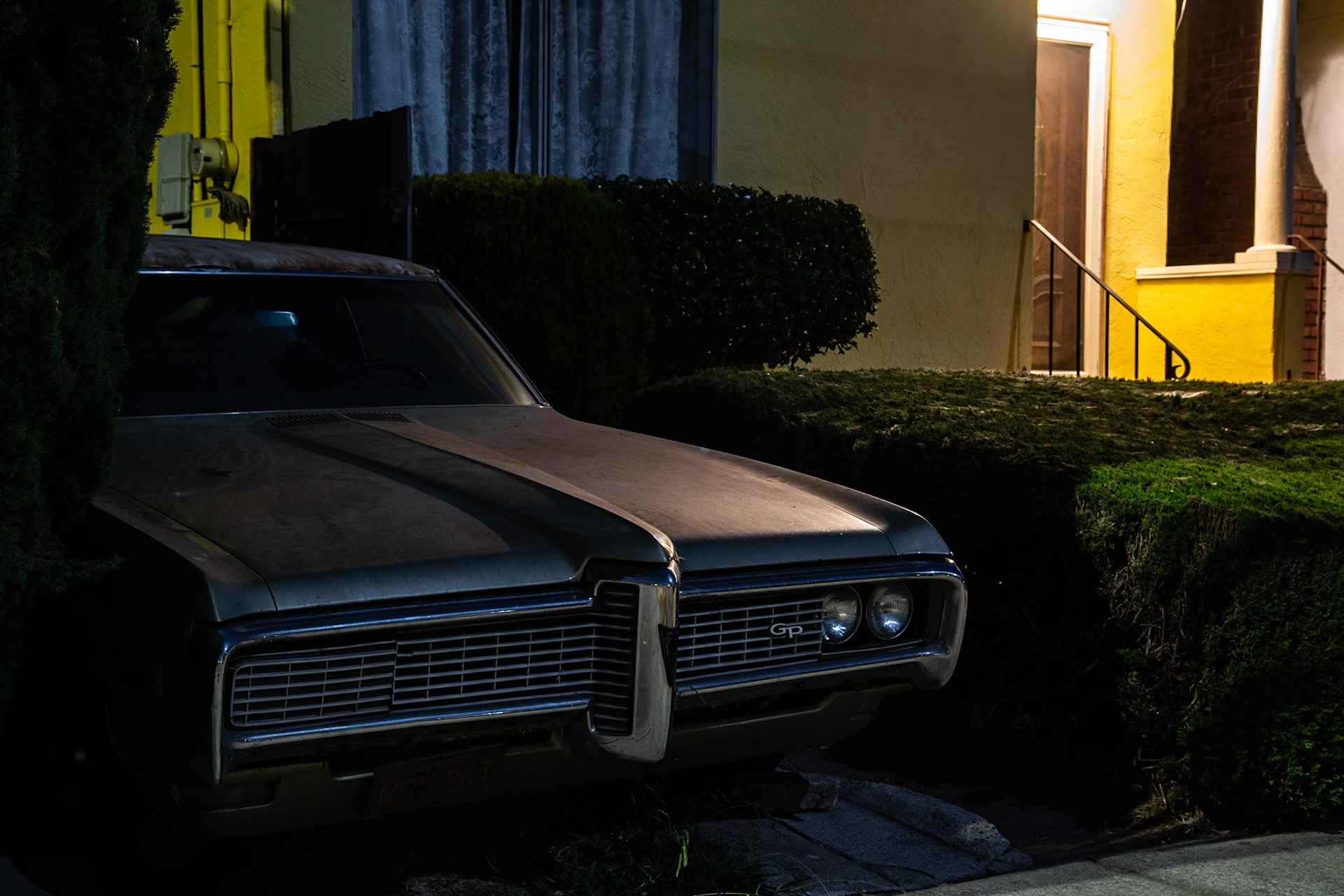 "Ward St., 12:14 am," Berkeley CA, September 2019