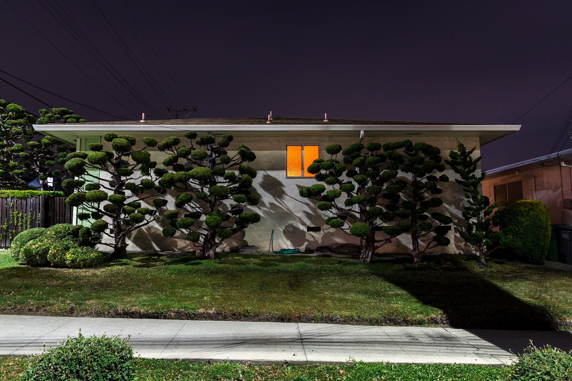 "Behrens St, 10:14 pm," El Cerrito CA. August 2016