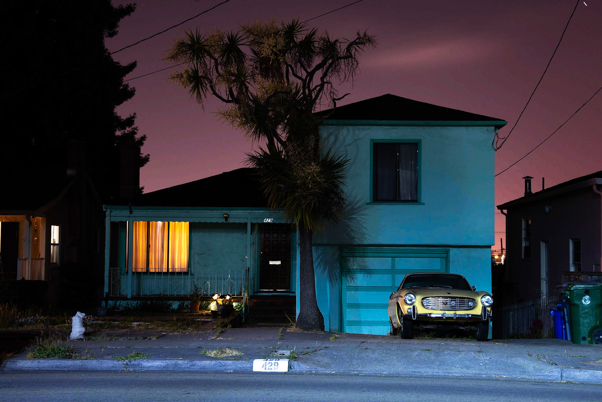 "House 429, 11:21 pm," El Cerrito CA April 2019