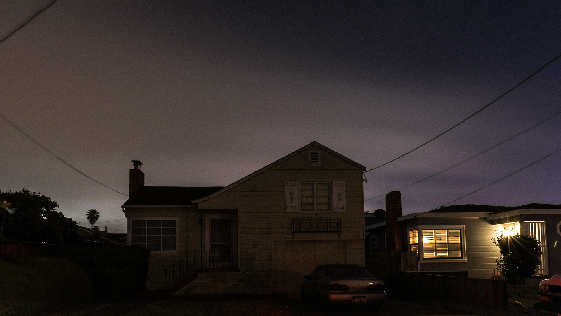 "B St, 9:04 pm," El Cerrito CA. August 2016